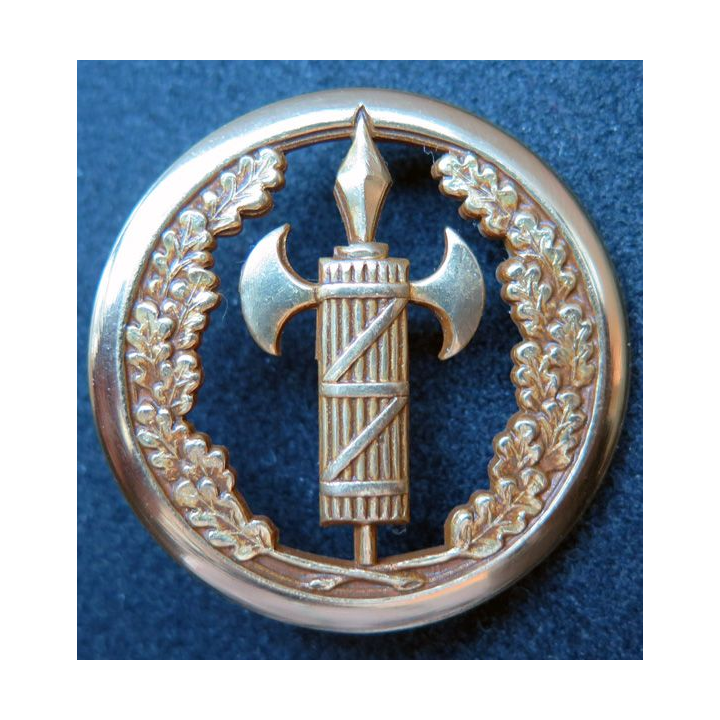  insigne de bérêt justice militaire Coinderoux Paris faisceau licteur 