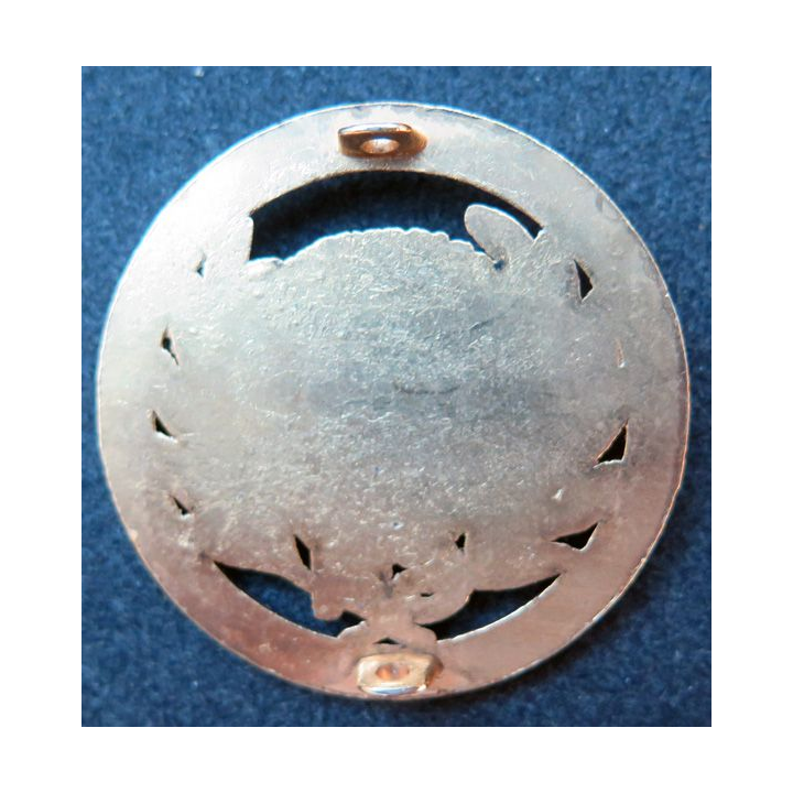SM : insigne de béret de la sécurité militaire bronze
