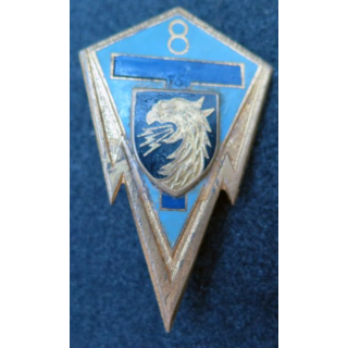 8° RT 8° régiment de transmissions de fabrication Drago H. 698 éclairs