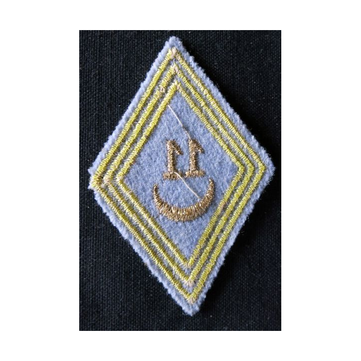 LOSANGE DE BRAS MODÈLE 45 : modèle sous officiers 11° bataillon de tirailleurs algériens AFN 1954