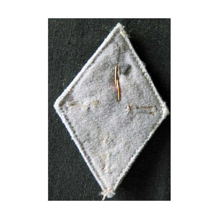 LOSANGE DE BRAS MODÈLE 45 : modèle officiers du 2° régiment de tirailleurs marocains 1950 INDO cannetille