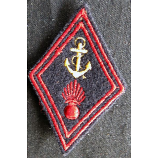 LOSANGE DE BRAS MODÈLE 45 : Ecusson de l'École militaire préparatoire Général-Leclerc Brazzaville