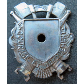 POMPIERS : Support de blason de sapeurs pompiers fabrication Arthus Bertra,nd 