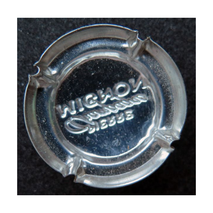 Capsule Muselet champagne Pierre Mignon n° 100k noir champagne or