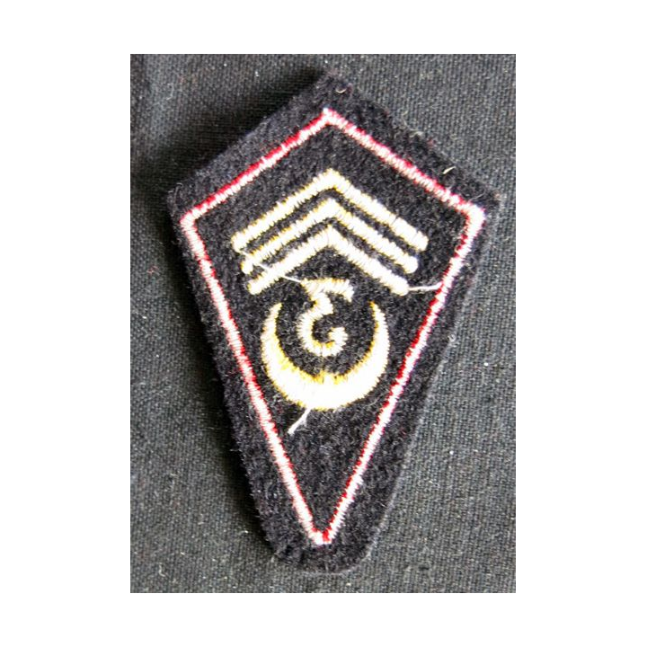 LOSANGE DE BRAS MODÈLE 45 :  modèle troupe 3° régiment de spahis algériens FFA avant 1964 variante