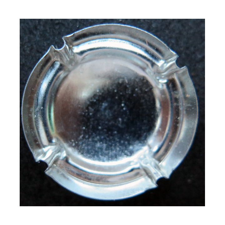 Muselet champagne Pierre Mignon n° 135d rosé violacé contour blanc