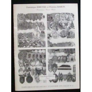 Catalogue illustré RIBEYRE - BARON sur insignes régimentaires Stella