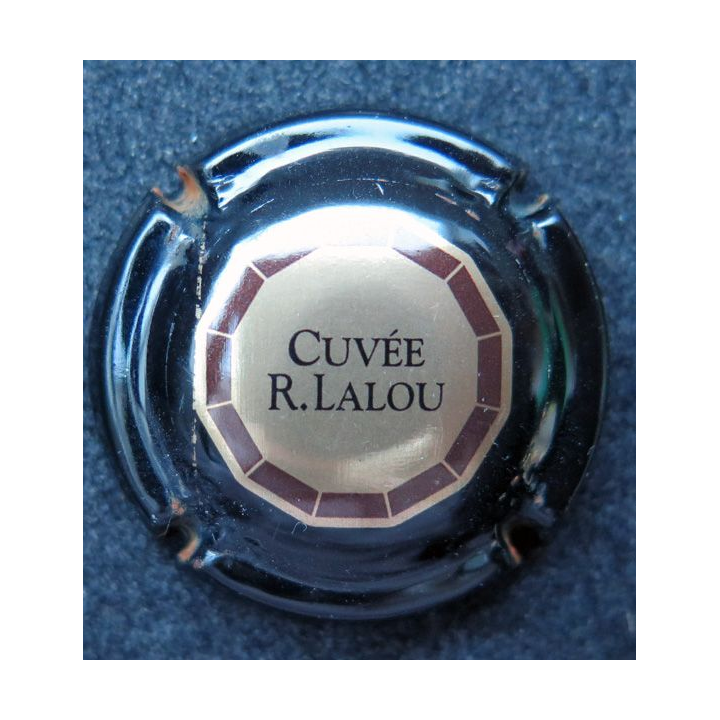 Capsule Muselet de bouteille de champagne G. H MUMM et Cie n° 145 cuvée R. Lalou