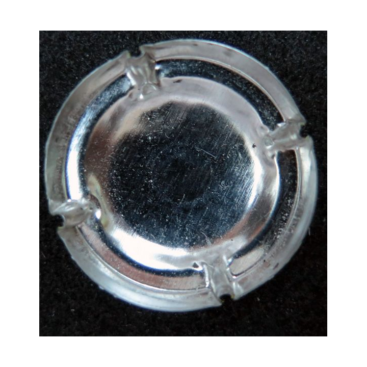 Capsule Muselet champagne Pernet-Lebrun n° 15 vert jaune et violet