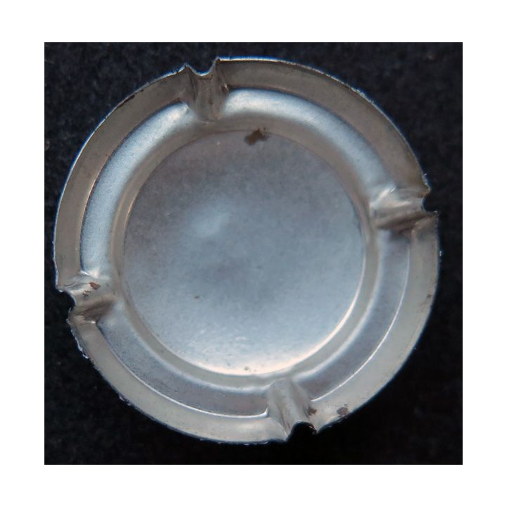 Capsule Muselet de bouteille de champagne Edouard Brun n° 9 Noir et Or 