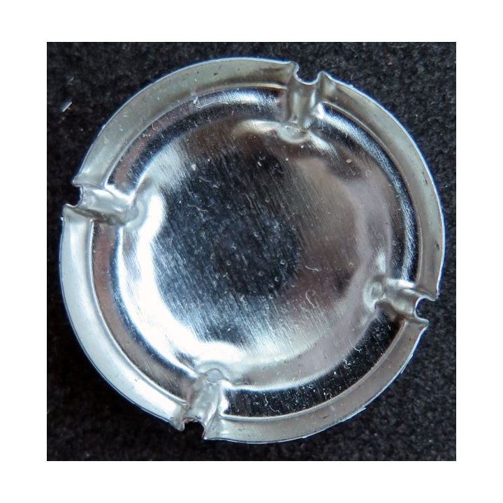 Capsule Muselet de champagne côte des blancs n° 2c fond crème