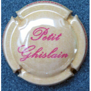 Capsule Muselet de bouteille de Champagne Ghislain Petit
