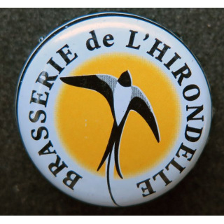 Capsule de bouteille de bière Brasserie de l'hirondelle