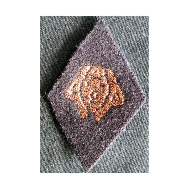 LOSANGE DE BRAS MODÈLE 45 : Ecusson modèle officiers interprètes (variante)