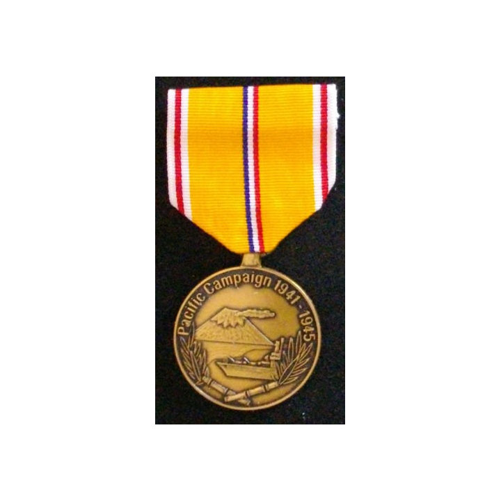 USA : PACIFIC CAMPAIGN 1941-1945 COMMEMORATIVE MEDAL 50 ANS