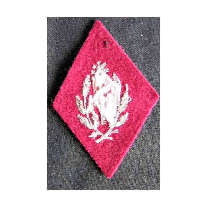 LOSANGE DE BRAS MODÈLE 45 :  auxiliaire sanitaire troupe du Service de santé des armées