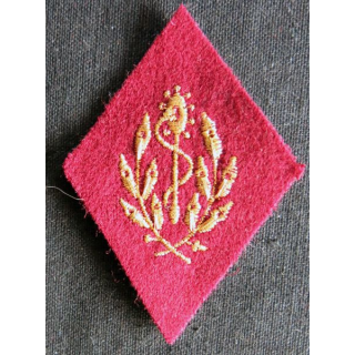 LOSANGE DE BRAS MODÈLE 45 :  auxiliaire sanitaire sous officiers du Service de santé des armées