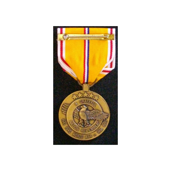 USA : PACIFIC CAMPAIGN 1941-1945 COMMEMORATIVE MEDAL 50 ANS