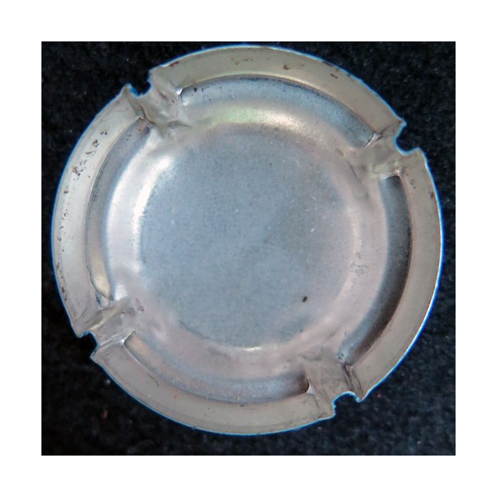 Capsule Muselet de bouteille de champagne Faÿ Michel contour bleu pétrole