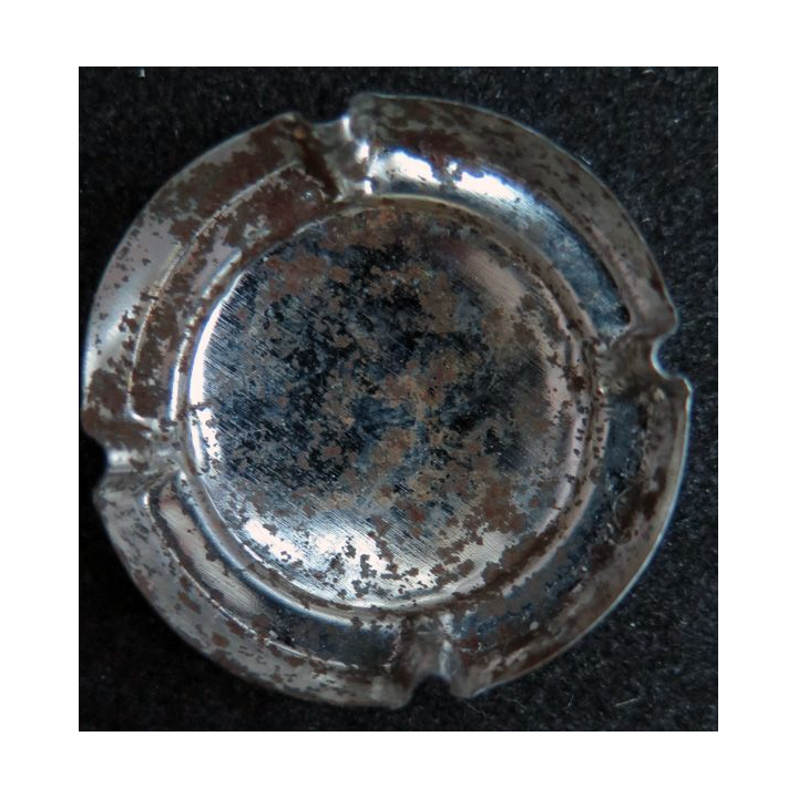 Capsule Muselet de bouteille de champagne Alain Bergère 2000 Bleu et or