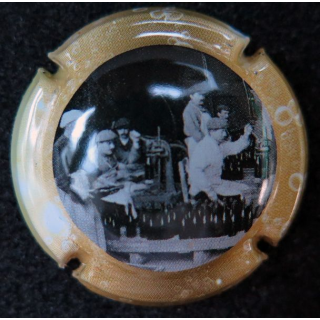 Capsule Muselet de bouteille de  mousseux Ackerman Laurance N° 35b