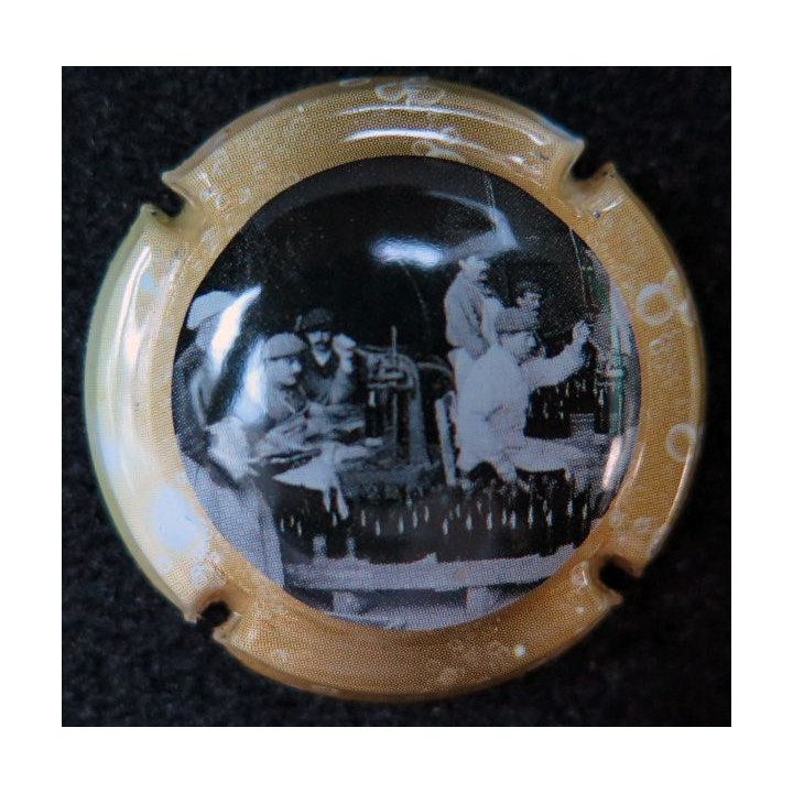Capsule Muselet de bouteille de  mousseux Ackerman Laurance N° 35b