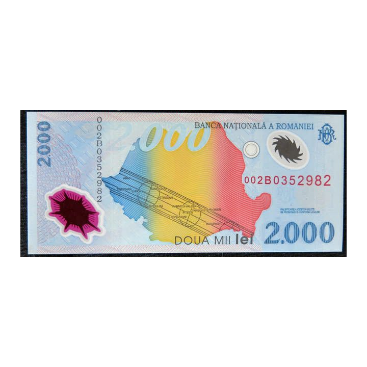 ROUMANIE : billet de banque de 2000 lei Neuf 1999