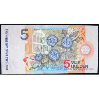 SURINAME : billet de banque de 5 gulden Neuf 2000