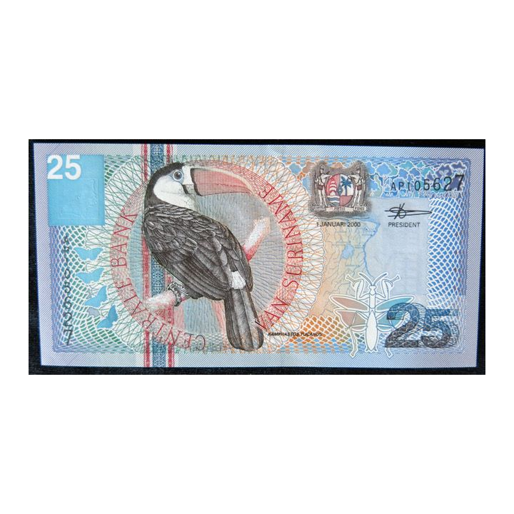 SURINAME : billet de banque de 10 gulden Neuf 2000
