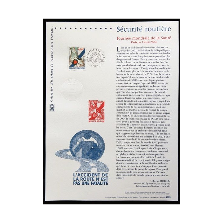 Document philatéliques officiels la Poste Clermont-Ferrand