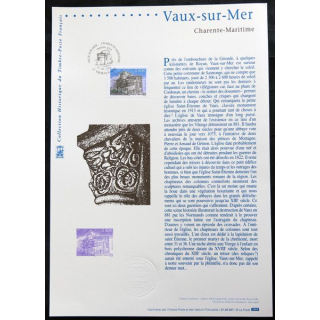 Document philatéliques officiels la Poste Vaux-sur-Mer Charente-Maritime