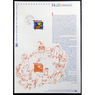 Document philatéliques officiels la Poste Halloween