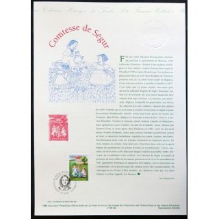 Document philatéliques officiels la Poste Comtesse de Ségur