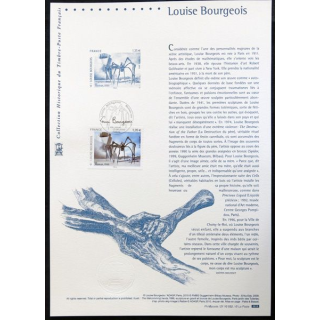 Documents philatéliques officiels la Poste Louise Bourgeois