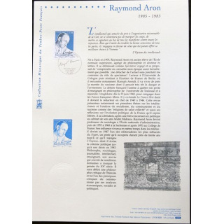 Documents philatéliques officiels la Poste Raymond Aron 1905-1983