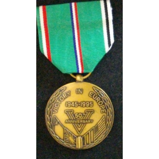 USA : VICTORY IN EUROPE 1945-1995 commemorative medal 50 ans