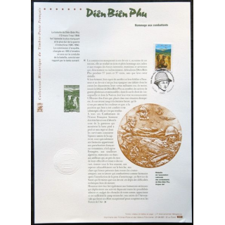 Documents philatéliques officiels la Poste Diên Biên Phu