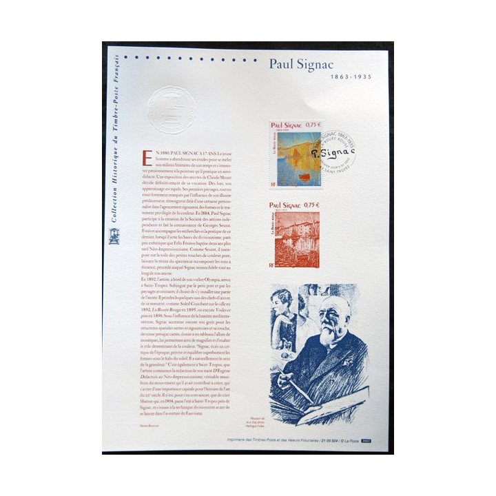 Documents philatéliques officiels la Poste : Le Tour de France 1903-2003
