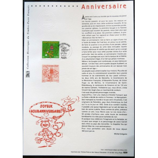 Documents philatéliques officiels la Poste : Anniversaire le Marsipulami