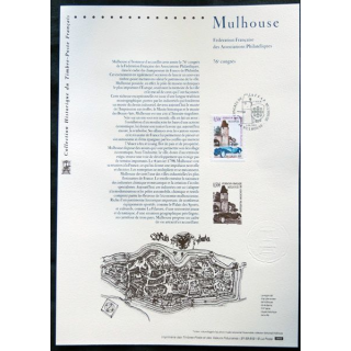 Documents philatéliques officiels la Poste : Mulhouse 76° congrès