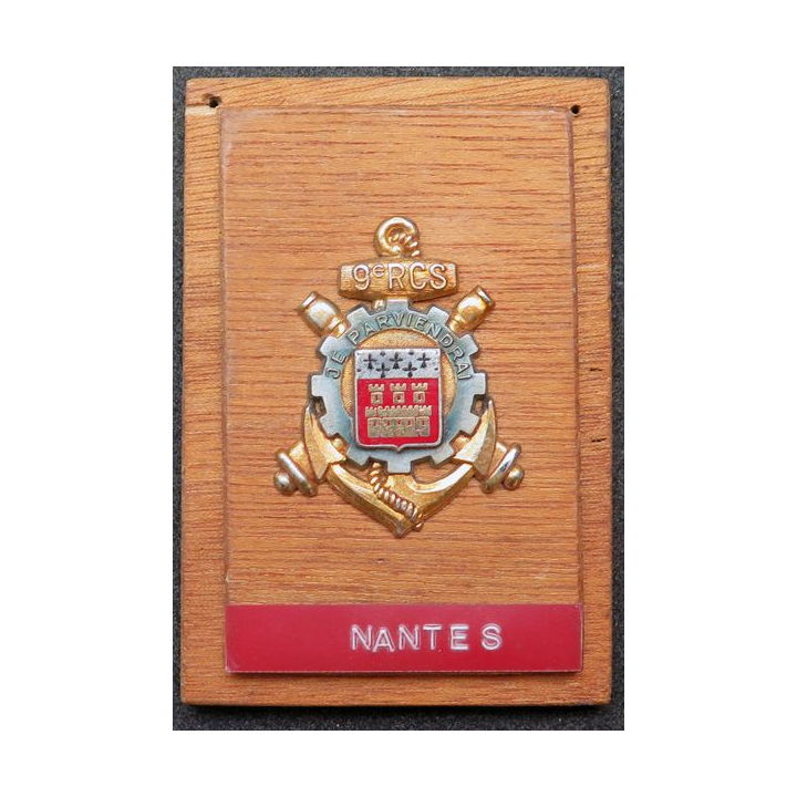 9° RCS :  9° régiment de commandement et de soutien sur support bois