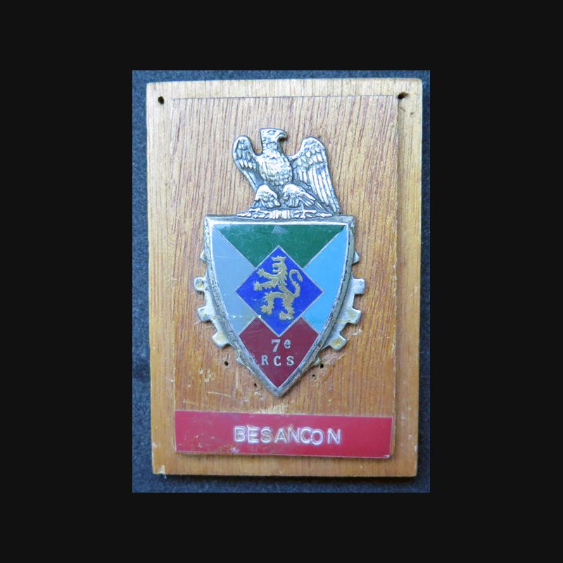 7° RCS 7° régiment de commandement et de soutien sur support bois