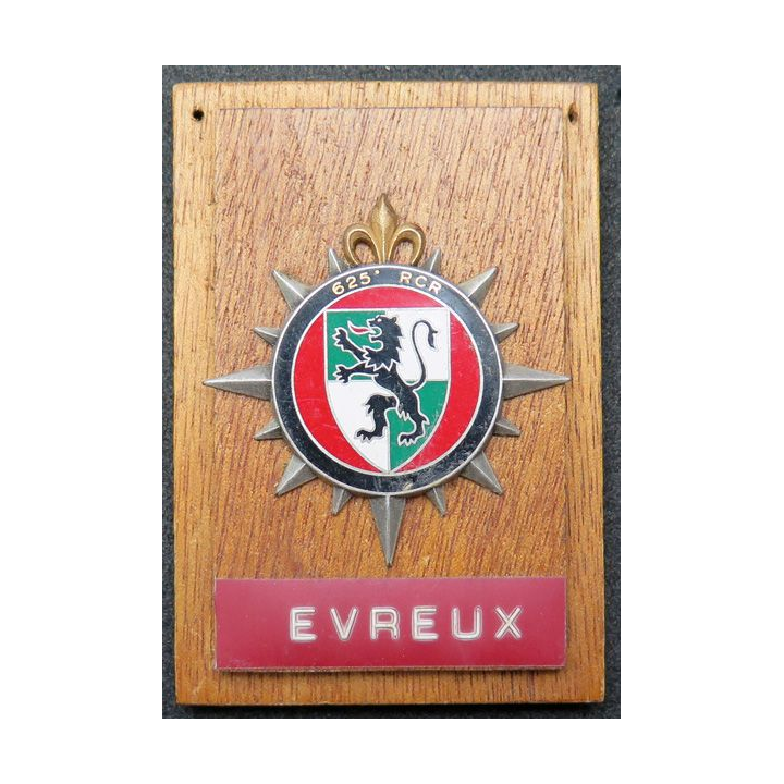 625° RCR : 625° Régiment de Circulation Routière sur support bois