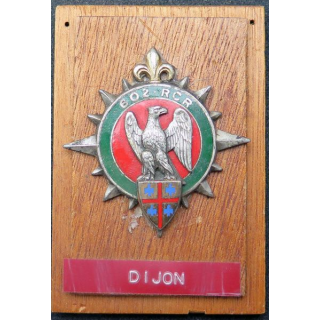 602° RCR : 602° régiment de circulation routière sur support bois