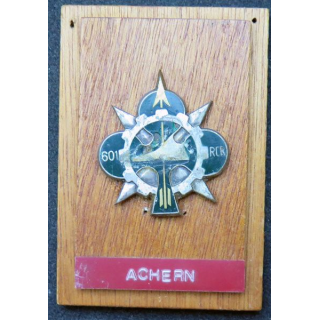 601° RCR : 601° Régiment de circulation routière sur support bois