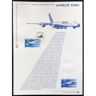 Documents philatéliques officiels la Poste : Poste aérienne 2006 Airbus A380