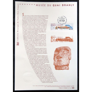 Documents philatéliques officiels la Poste : Musée du Quai Branly