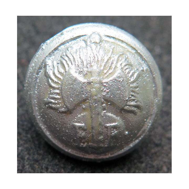 bouton d'uniforme militaire de la garde personnelle du Maréchal Pétain