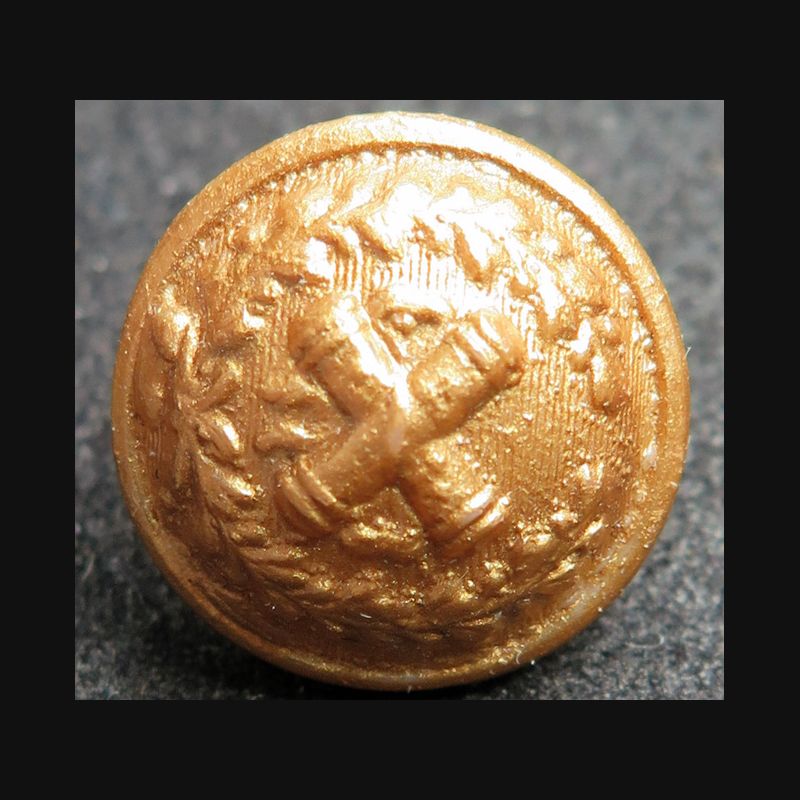 Reproduction de bouton d'uniforme militaire de