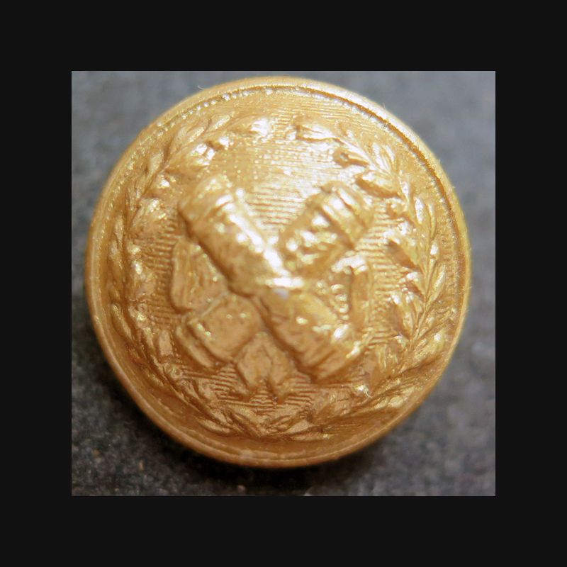 Reproduction de bouton d'uniforme militaire de